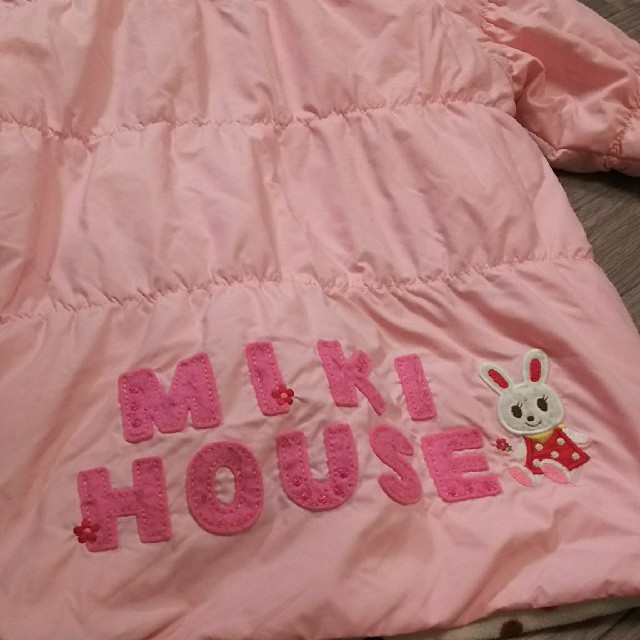 mikihouse(ミキハウス)の最終お値下げ💴⤵️MIKI HOUSE✡️ダウン✡️ キッズ/ベビー/マタニティのキッズ服女の子用(90cm~)(ジャケット/上着)の商品写真