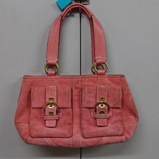 コーチ(COACH)のsubafu360様専用　コーチ★COACH★スエード★レザー★ハンドバッグ(ハンドバッグ)