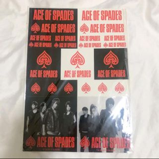 エグザイル(EXILE)の新品未開封　ACE OF SPADES ステッカーシート(ミュージシャン)