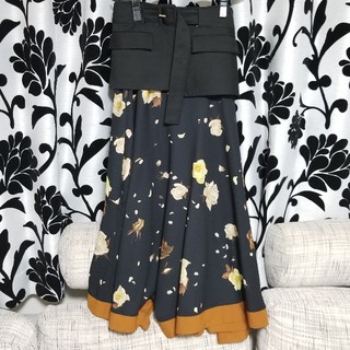 アメリヴィンテージ(Ameri VINTAGE)のAMY IRREHEM SKIRT Mサイズ(ロングスカート)