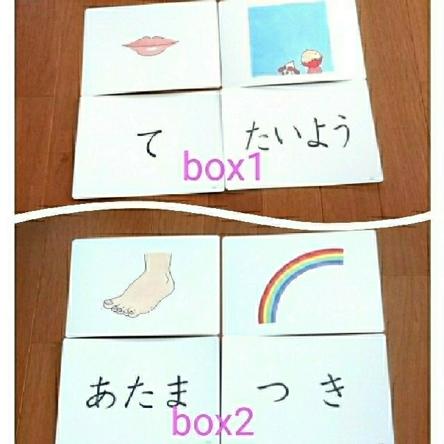 美品 七田 かな絵ちゃん 前編 後編 1600枚 プラス おまけ キッズ/ベビー/マタニティのおもちゃ(知育玩具)の商品写真