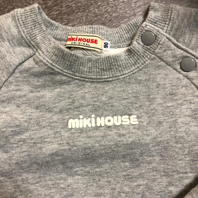 mikihouse(ミキハウス)のつー様専用ミキハウス☆トレーナー☆サイズ90 キッズ/ベビー/マタニティのキッズ服男の子用(90cm~)(その他)の商品写真