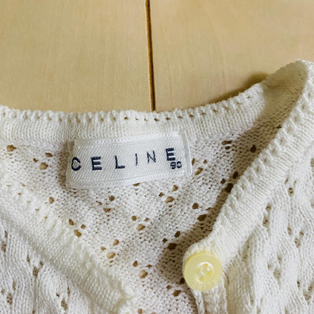 celine(セリーヌ)のCELINE のカーディガン90 キッズ/ベビー/マタニティのキッズ服女の子用(90cm~)(カーディガン)の商品写真