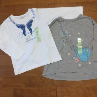 マザウェイズ(motherways)の【ちゃちゃこ様　専用】長袖  Tシャツ　104 まとめ売り　マザウェイズ(Tシャツ/カットソー)