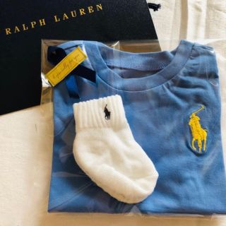 ラルフローレン(Ralph Lauren)の残りわずか！大特価☆Tシャツ 出産祝いにも90センチギフト(Tシャツ/カットソー)