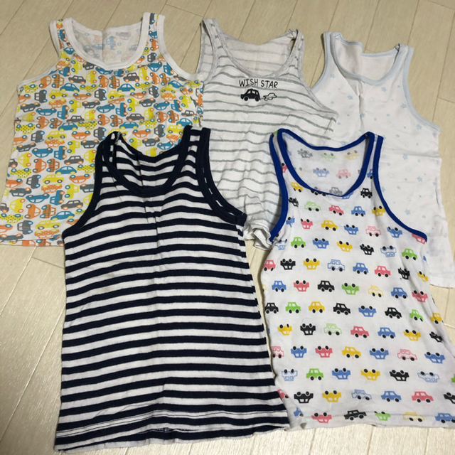 しまむら(シマムラ)のキッズ タンクトップ 肌着 キッズ/ベビー/マタニティのキッズ服男の子用(90cm~)(下着)の商品写真