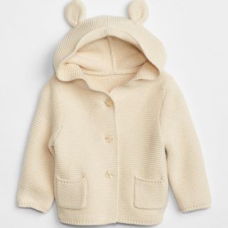 ベビーギャップ(babyGAP)の★yy77i様専用★BabyGAP クマ耳カーディガン(カーディガン/ボレロ)