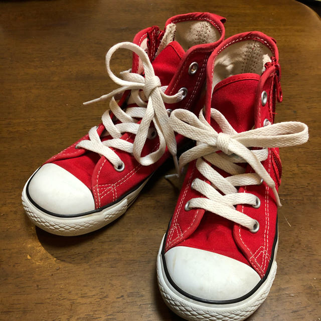 CONVERSE(コンバース)のCONVERSE★コンバース★レッド★20cm キッズ/ベビー/マタニティのベビー靴/シューズ(~14cm)(スニーカー)の商品写真