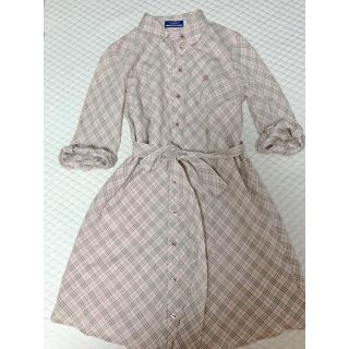 バーバリー(BURBERRY)のバーバリーブルーレーベル  シャツワンピース(シャツ/ブラウス(長袖/七分))