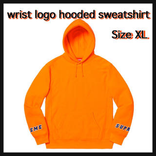 シュプリーム(Supreme)の【XL】wrist logo hooded sweatshirt(パーカー)