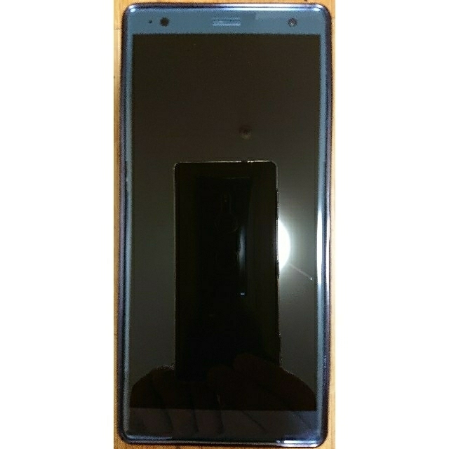 美品auXperia XZ2グリーンSOV37判定△アンドロイド9.0