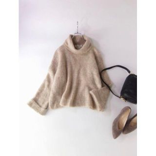 マックスマーラ(Max Mara)のMax Mara イタリア製 モヘヤブレンド タートルネック ニットプルオーバー(ニット/セーター)