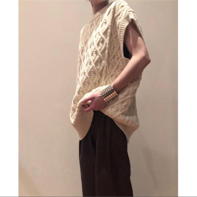 【返品不可】 オーラリー AURALEE ARAN 未使用】 サイズ0【新品 ニットベスト ベスト/ジレ - www.proviasnac