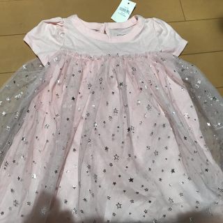 ベビーギャップ(babyGAP)の半袖ワンピース　70 新品(ワンピース)