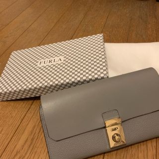 フルラ(Furla)のフルラ　長財布　ミラノ＊グレー(財布)