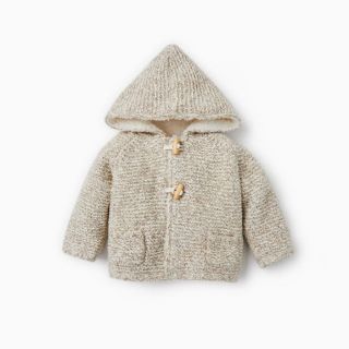 ザラキッズ(ZARA KIDS)のzara baby☁︎ボアジャケット(ジャケット/コート)