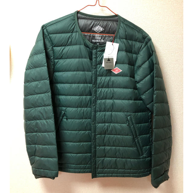 DANTON - DANTON インナーダウン グリーン 40 新品未使用 タグ付き