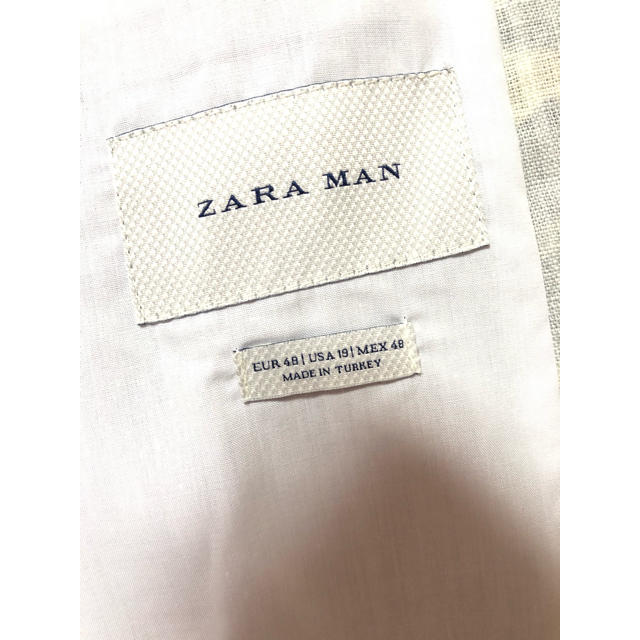 ZARA(ザラ)のZARA MAN、リネンジャケット メンズのジャケット/アウター(テーラードジャケット)の商品写真