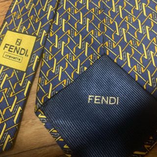 フェンディ(FENDI)の極美品 FENDI ネクタイ(ネクタイ)