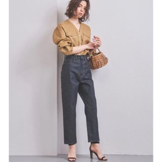 ユナイテッドアローズ(UNITED ARROWS)のユナイテッドアローズ UWSC テーパード デニムパンツ NAVY 19SS†(デニム/ジーンズ)