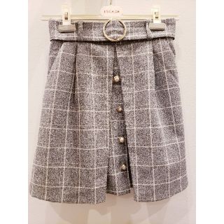 マジェスティックレゴン(MAJESTIC LEGON)のチェックパールスカパン(ミニスカート)