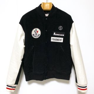 モンクレール(MONCLER)の【美品】MONCLER GENIUS 7 ベルベットボンバージャケット／サイズ１(ダウンジャケット)