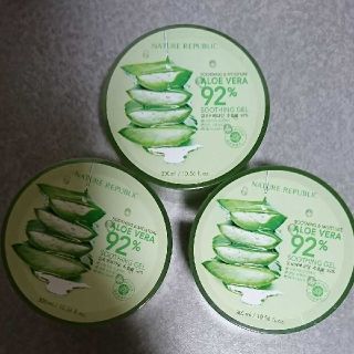 ネイチャーリパブリック(NATURE REPUBLIC)のNATURE REPUBLIC/アロエベラ 92%スージングジェル 3個セット(その他)