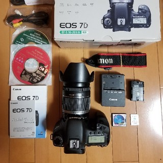 キヤノン(Canon)のcanon EOS 7D 18-200mmレンズセット(デジタル一眼)
