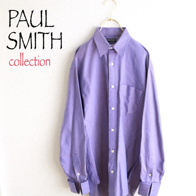 Paul Smith(ポールスミス)の【PAUL SMITH collection】美品 長袖ドレスシャツ 青☆ メンズのトップス(シャツ)の商品写真