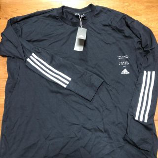 アディダス(adidas)の新品 タグ付 アディダス adidas 長袖シャツ 長袖Tシャツ ロンT 3xo(Tシャツ/カットソー(七分/長袖))