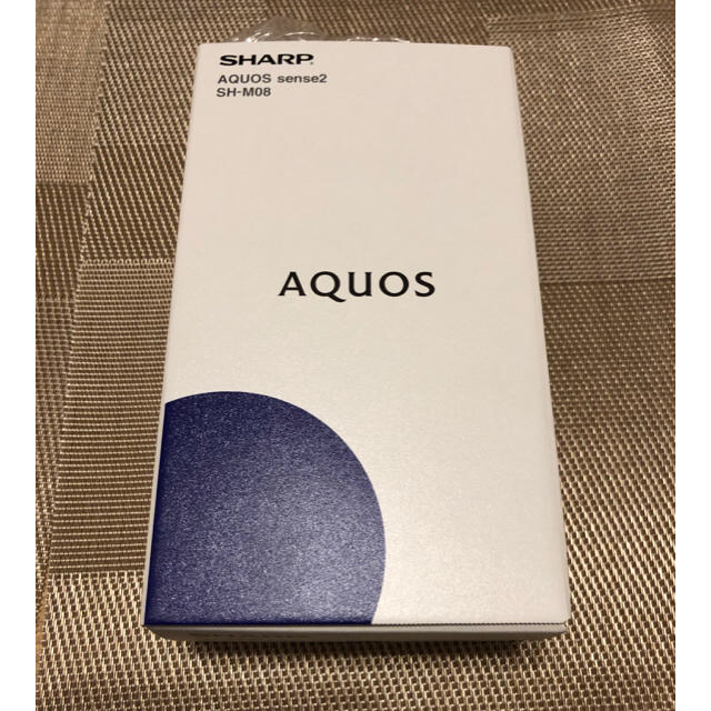 AQUOS sence2 SH-M08 アーバンブルー　新品未開封