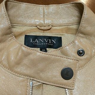 ランバンコレクション(LANVIN COLLECTION)のハッピーパール様専用  LANVIN  COLLECTION  羊皮革ジャケット(ノーカラージャケット)