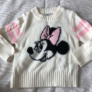 ディズニー(Disney)のミニーちゃんセーター(ニット)