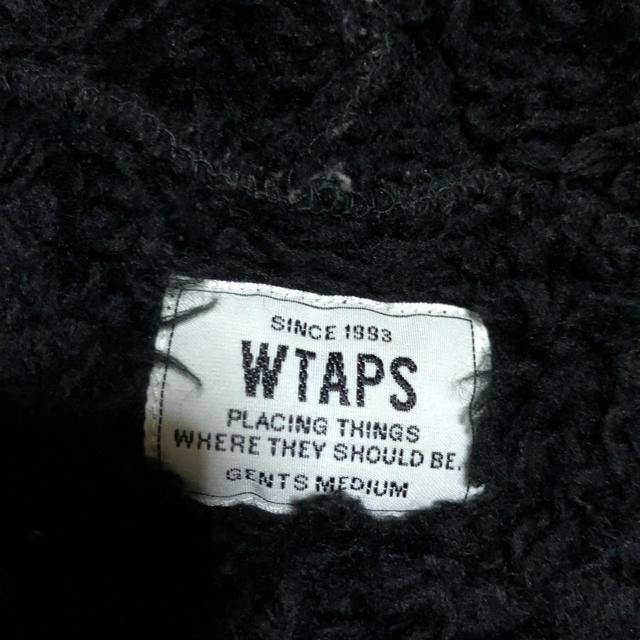 W)taps(ダブルタップス)の15aw wtaps hellweek ボア パーカー zipup 黒 メンズのトップス(パーカー)の商品写真