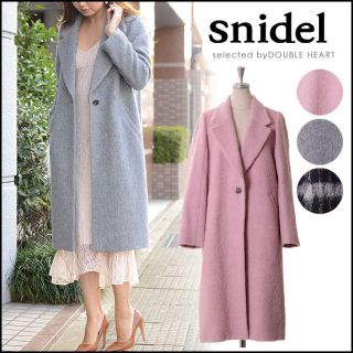 スナイデル(SNIDEL)のブラックフライデー SALE【タグあり】SNIDEL シャギーロングコート(チェスターコート)