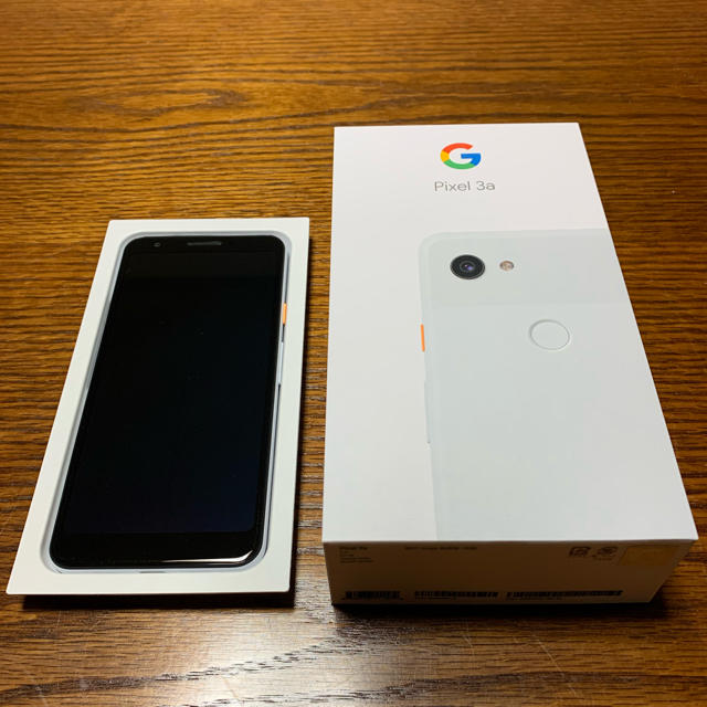 docomo Google Pixel3a Clearly White