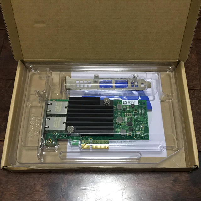 Intel X550-T2 10GBASE-T PCIe LAN RJ45PC/タブレット