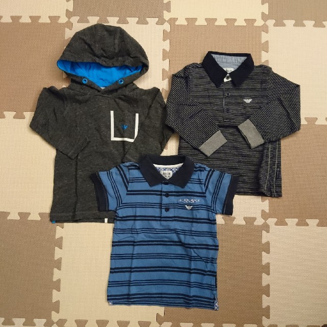 ARMANI JUNIOR(アルマーニ ジュニア)のアルマーニジュニア 2A 94 キッズ/ベビー/マタニティのキッズ服男の子用(90cm~)(Tシャツ/カットソー)の商品写真