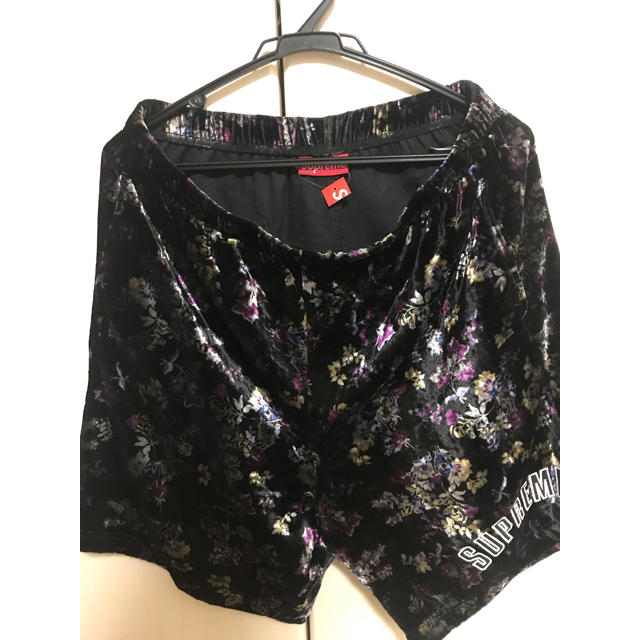 supreme floral velour shortショートパンツ