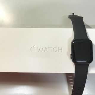 アップルウォッチ(Apple Watch)のApple Watch 5 GPS 40mm スペースグレイ 保護フィルム付き(腕時計(デジタル))