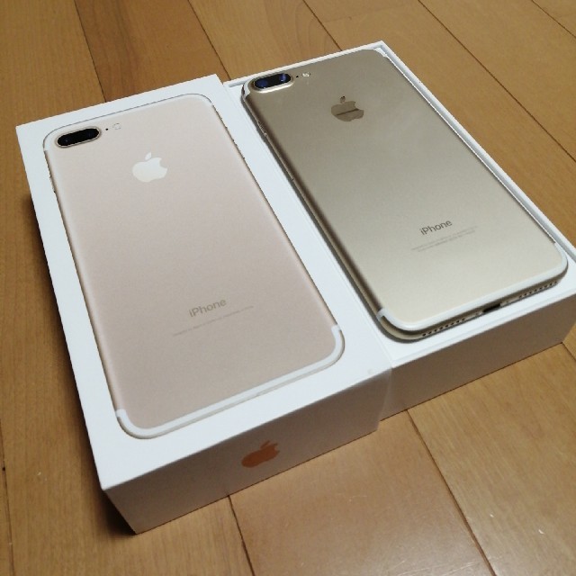 iphone 7  plus 256GB simフリー スマホ/家電/カメラのスマートフォン/携帯電話(スマートフォン本体)の商品写真