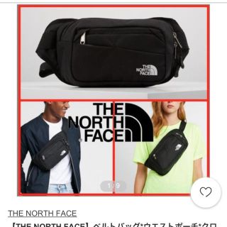 ザノースフェイス(THE NORTH FACE)のノースフェイスウエストポーチ海外限定(ウエストポーチ)