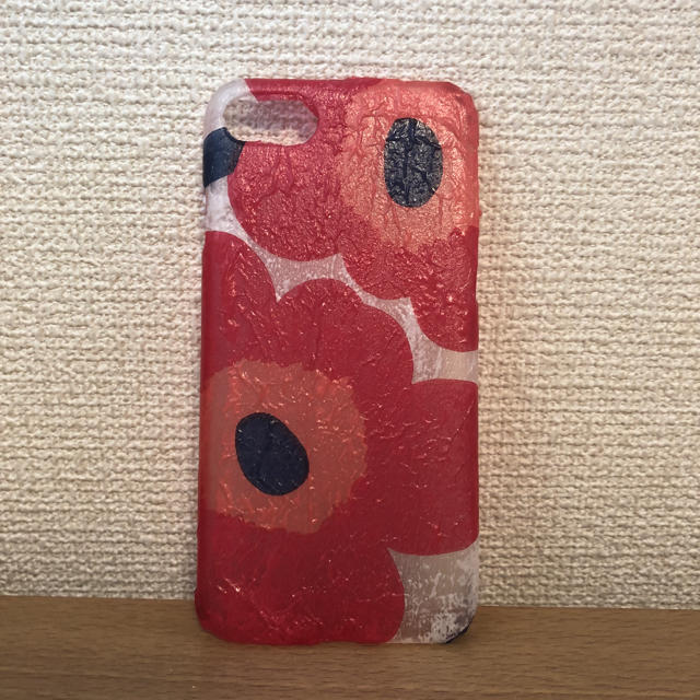 marimekko(マリメッコ)のマリメッコ スマホケース アイフォンケース iphone8 スマホ/家電/カメラのスマホアクセサリー(iPhoneケース)の商品写真