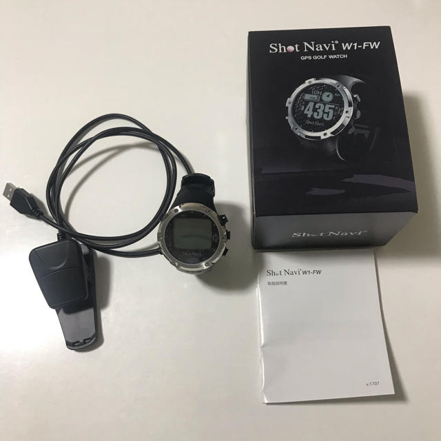 美品　shot navi W1-FW /ショットナビ W1-FW