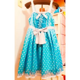 アンジェリックプリティー(Angelic Pretty)のドット JSK Melty sky Dream POP(ひざ丈ワンピース)