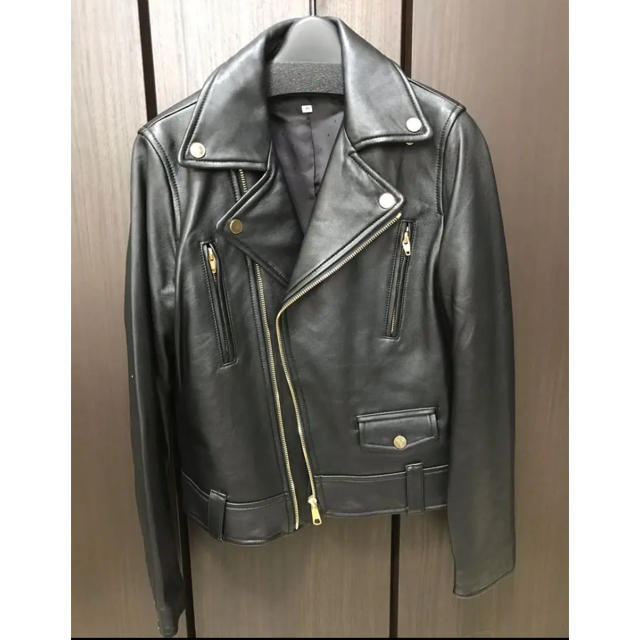 The Virgnia ラムレザーライダースジャケット 予約販売 35%割引 www