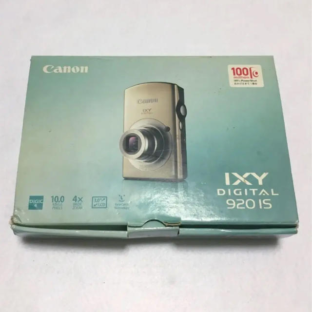 Canon(キヤノン)のCanon IXY DIGITAL 920IS キャノン コンパクト デジカメ スマホ/家電/カメラのカメラ(コンパクトデジタルカメラ)の商品写真