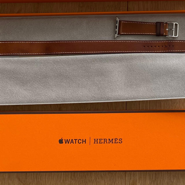 スマホアクセサリーApple Watch Hermes 38/40 ドゥブルトゥール　ベルト