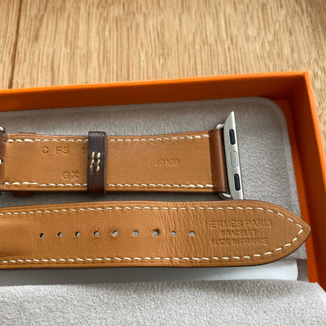 Hermes(エルメス)のApple Watch Hermes 38/40 ドゥブルトゥール　ベルト スマホ/家電/カメラのスマホアクセサリー(その他)の商品写真