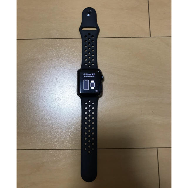 Apple Watch(アップルウォッチ)のApple Watch NIKEコラボseries３　 メンズの時計(腕時計(デジタル))の商品写真